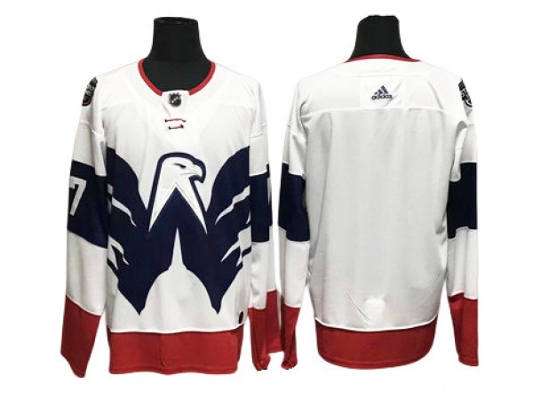 Washington Capitals Blank White 2023 Stadium Series Jersey