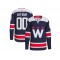 Custom Washington Capitals Navy Alternate Jersey