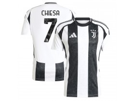 Juventus #7 CHIESA 2024/25 Home Soccer Jersey