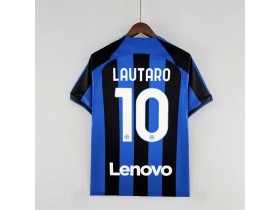 Inter Milan #10 LAUTARO Home 2022/23 Soccer Jersey