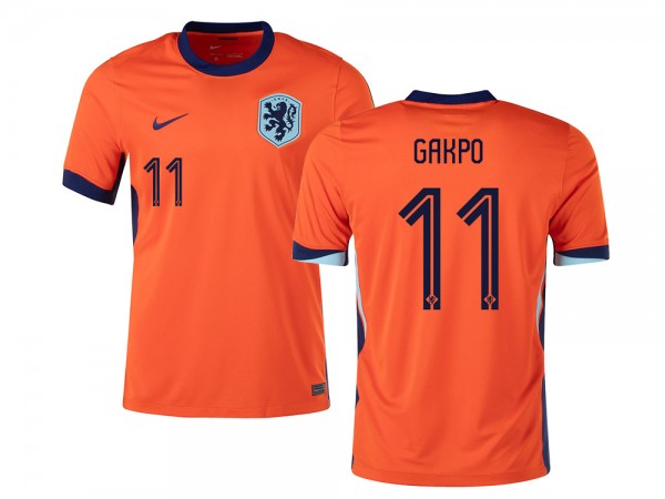 Netherlands #11 GAKPO 24/25 Home Jersey