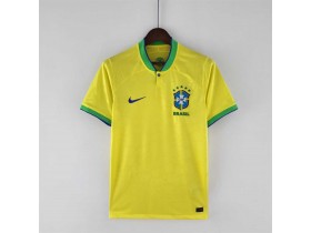 Brazil 2022 Home Soccer Custom Jersey