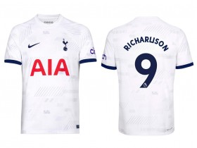 Tottenham Hotspur #9 Richarlison Home 23/24 Soccer Jersey