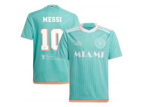 Inter Miami CF #10 Lionel Messi 2024 Jersey - Aqua