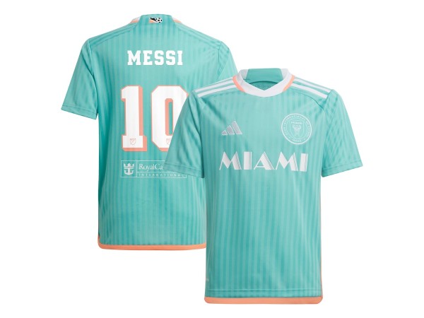 Inter Miami CF #10 Lionel Messi 2024 Jersey - Aqua