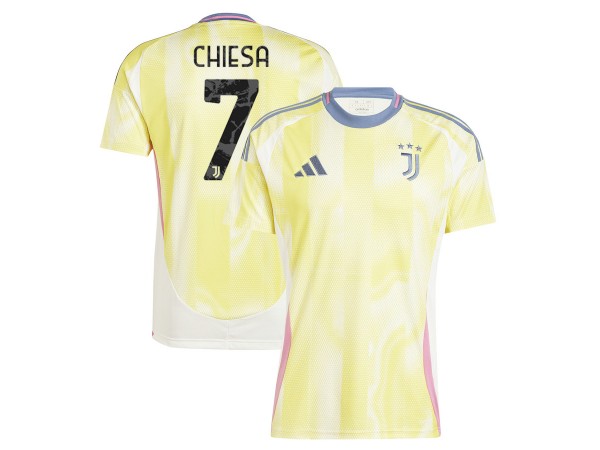 Juventus #7 CHIESA 2024/25 Away Soccer Jersey