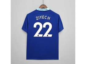 Chelsea #22 ZIYECU Blue Home Soccer 2022/23 Jersey
