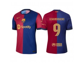 Barcelona #9 Lewandowski Home 2024/25 Jersey