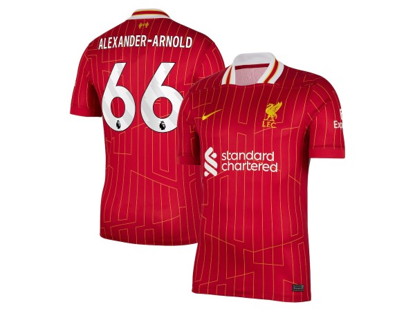 Liverpool #66 TRENT ALEXANDER-ARNOLD 2024/25 Soccer Jersey