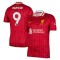 Liverpool #9 Darwin Home 2024/25 Soccer Jersey