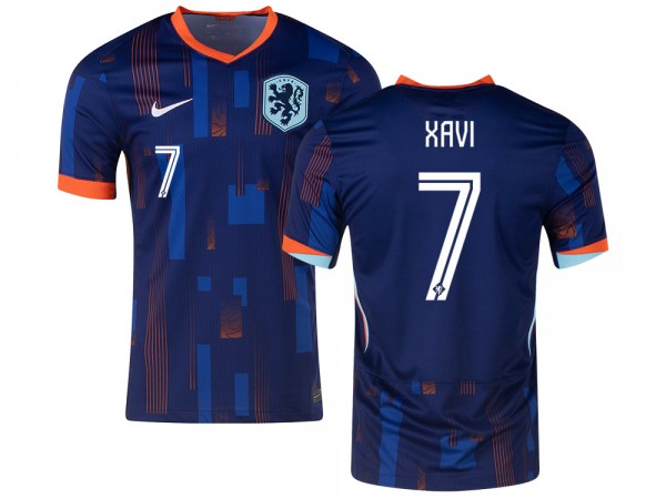 Netherlands #7 XAVI 24/25 Away Jersey