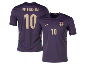 England #10 JUDE BELLINGHAM 24/25 Away Jersey