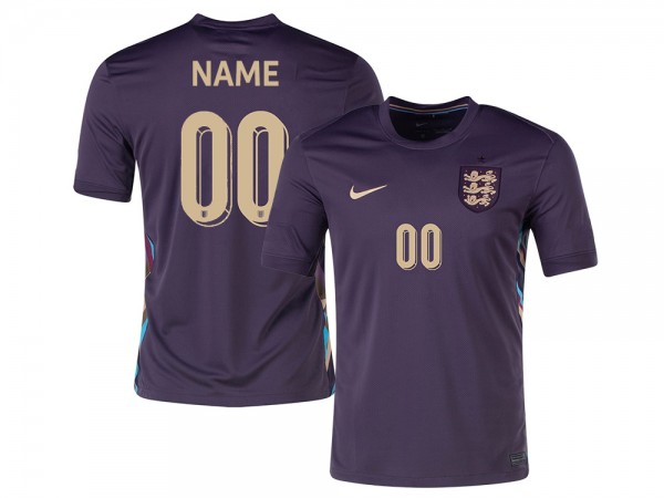 England 24/25 Navy Away Custom Jersey