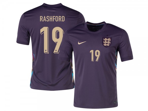 England #19 MARCUS RASHFORD 24/25 Away Jersey