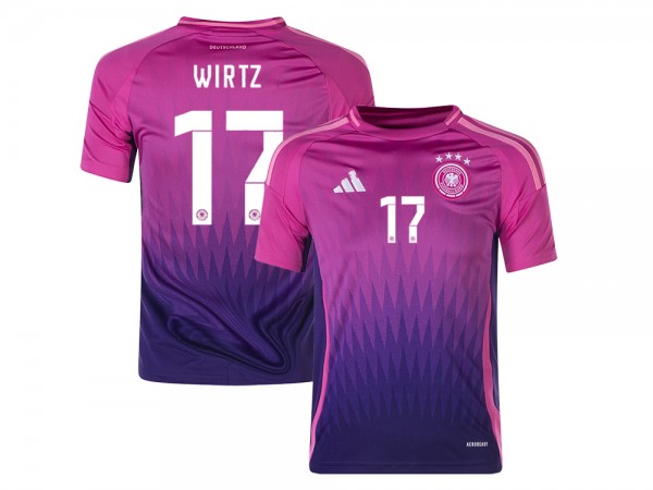 Germany #17 WIRTZ 24/25 Away Jersey