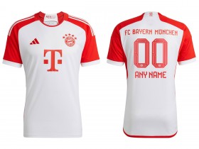 Bayern Munich Home 2023/24 Soccer Custom Jersey