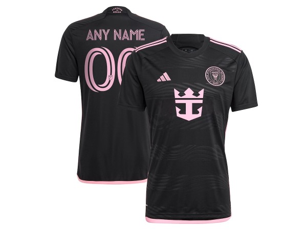 Custom Inter Miami CF 24/25 Black Away Jersey