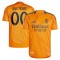 Real Madrid Orange Away 2024/25 Soccer Custom Jersey