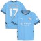 Manchester City #17 KEVIN DE BRUYNE Home 2024/25 Soccer Jersey