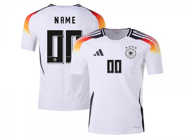 Custom Germany 24/25 White Home Soccer Jersey