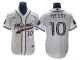 Inter Miami CF #10 Lionel Messi Baseball Jersey - White/Black/Pink