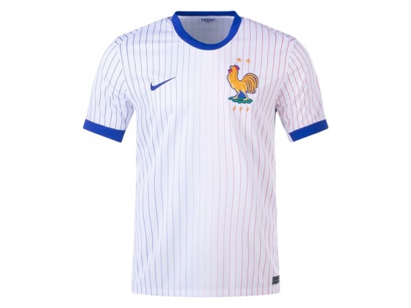 France 24/25 White Away Blank Jersey