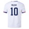 USA #10 CHRISTIAN PULISIC 2024/25 White Home Jersey