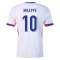 France #10 KYLIAN MBAPPÉ 24/25 White Away Jersey