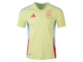 Custom Spain National Team 24/25 Away Jersey - Yellow